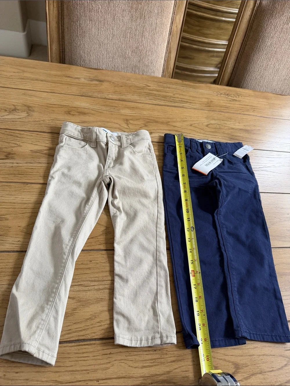 Old Navy Kids Two-Pack Jeans in Cream and Navy